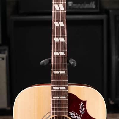 Gibson Hummingbird Special Dreadnought Acoustic/Electric Guitar - Natural Satin with Gig Bag image 5