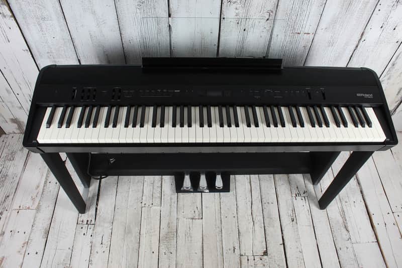 Roland FP-90X Digital Piano 88 Key Portable Digital Piano Black with Stand image 1