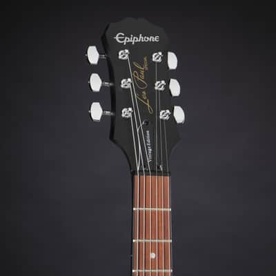 Epiphone Les Paul Special VE Vintage Worn Ebony - Single Cut Electric Guitar image 4