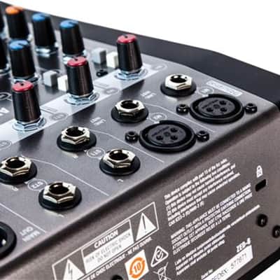 Allen And Heath Zed-6 Compact 6-Channel Analogue Mixer image 7
