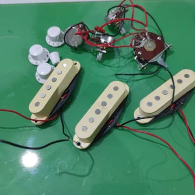 PRS Silver Sky Pickups Set SE 635JM S Pickups With Knobs Switch Tip & Wiring Harness image 1