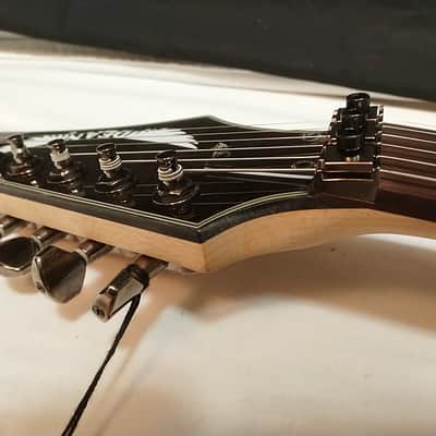 DEAN Custom 350 F Floyd electric GUITAR new Trans Black w/ HARD CASE- C350F - Tremolo image 9