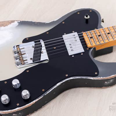 2025 Fender Custom Shop Limited Edition ‘67 Telecaster Custom Super Heavy Relic Inca Silverburst w/ Case, CoA image 6