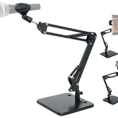 Rockville RCM PRO Recording Condenser Microphone+Desktop Boom Arm Mic Stand image 12