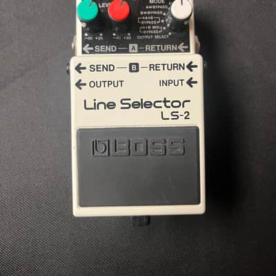 Boss LS-2 Line Selector (Silver Label) 1991 - Present - White image 2