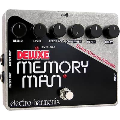 Electro-Harmonix Deluxe Memory Man XO Analog Delay Guitar Effects Pedal image 1