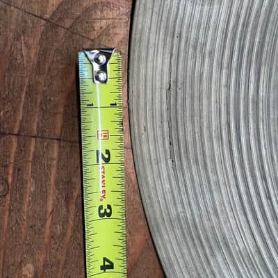 Zildjian 16" A Thin Crash Hollow Logo (small crack) image 4