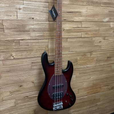 Sadowsky MetroLine 21-Fret Vintage M/J 4- string Bass- Burgundy Burst Trans Satin  w/soft bag  New! image 2