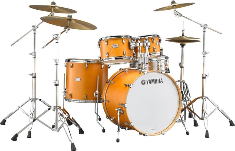 Yamaha Tour Custom 4pc Shell Pack 10/12/16/22- Caramel Satin image 1
