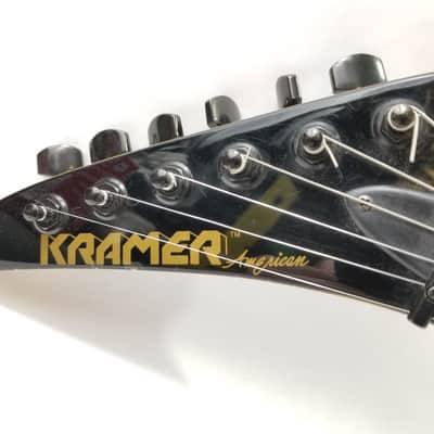 Kramer Baretta american with floyd rose 6 string left handed image 3