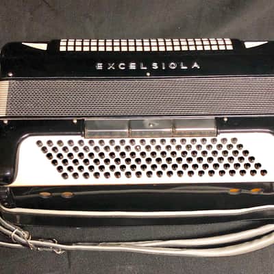 Excelsiola By Excelsior Model 612-M Black Accordion Made In Italy image 9