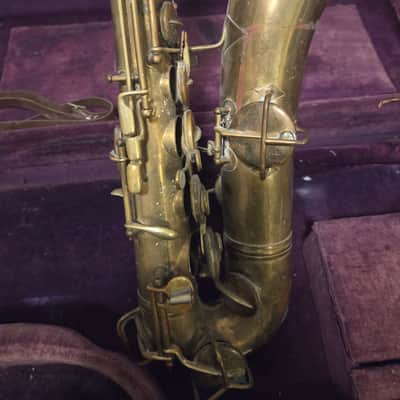 1921 C.G. Conn New Wonder C Melody Tenor Saxophone – Vintage Jazz Era Horn w/ Original Case image 5