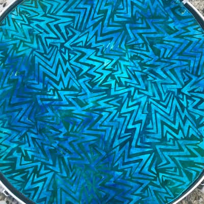 16" single layer Drum Bunny cloth drum cover - dampener - partial mute - compare to Drum Tortillas - Quesadilla - Big Fat Snare image 1