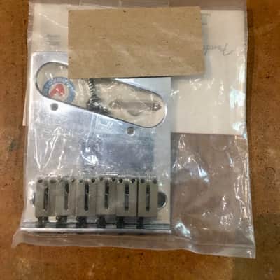 Fender 099-0807-100 American Standard Telecaster Bridge Assembly  Chrome image 1