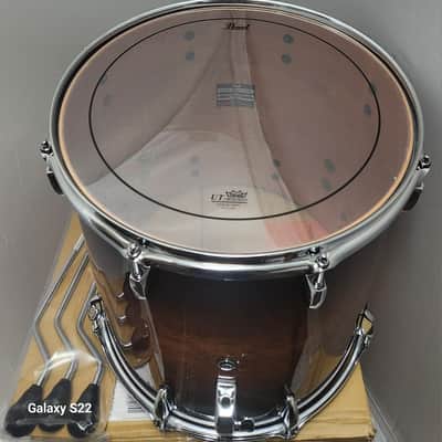 USED Pearl Session Studio Select Gloss Barnwood Brown 16x16" Floor Tom Drum w/Legs | Authorized Dealer image 4