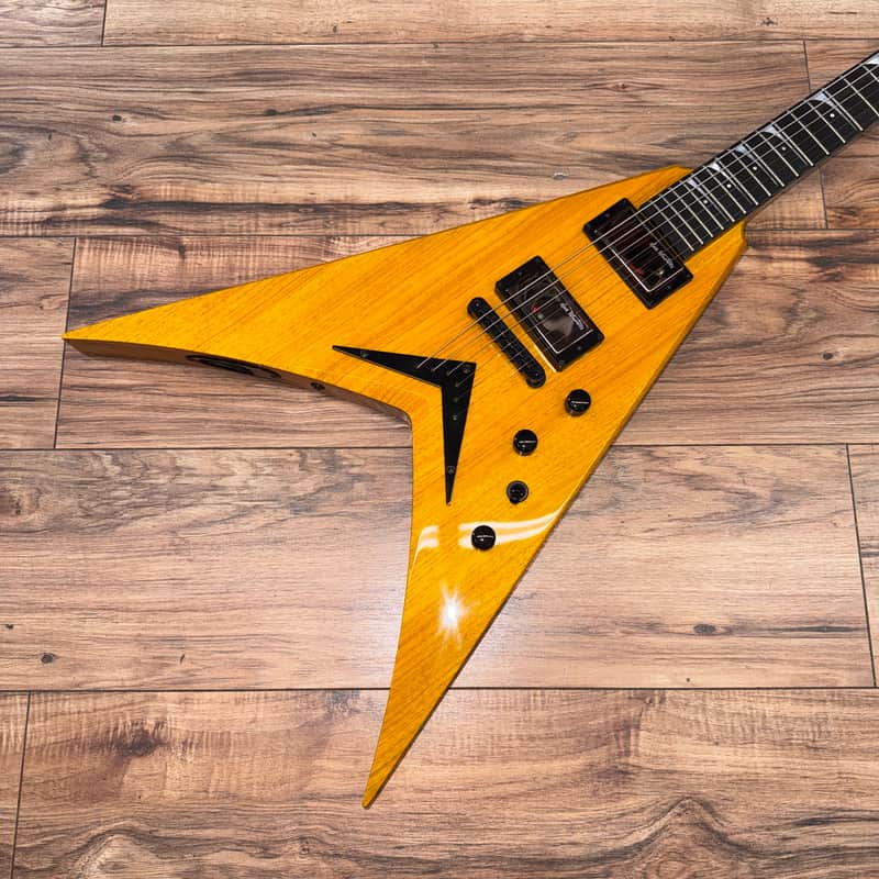 Dean USA Dave Mustaine KORINA VMNT #45 of 50 2022 - Korina image 1