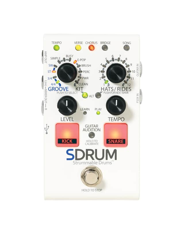 DigiTech SDRUM-U New Strummable Drum Pedal image 1