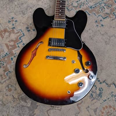 Epiphone ES-335 Inspired by Gibson - Sunburst image 3