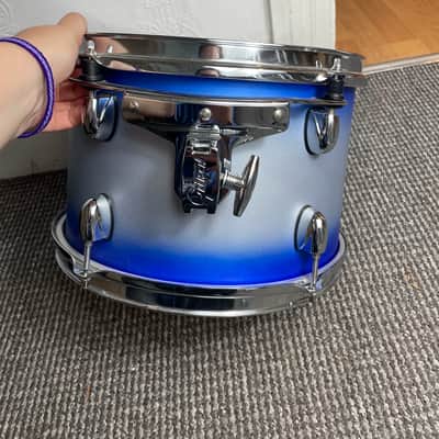 Gretsch CS1-E625 Catalina Special Edition Round Badge 7x10 / 8x12 / 16x16 / 16x22 / 5.5x14" 5pc Drum Kit 2019 - Blue Silver Duco image 14