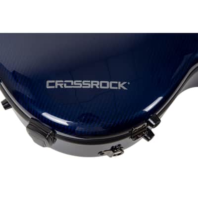 Crossrock Air Carbon 4/4 Classical Guitar Case in 100% Carbon Fiber for Touring Show, 7 lb image 1