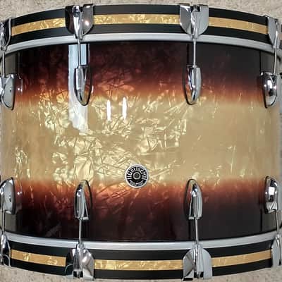 Gretsch 22/13/16/6.5x14" Brooklyn Drum Set - Exclusive Espresso Burst image 6