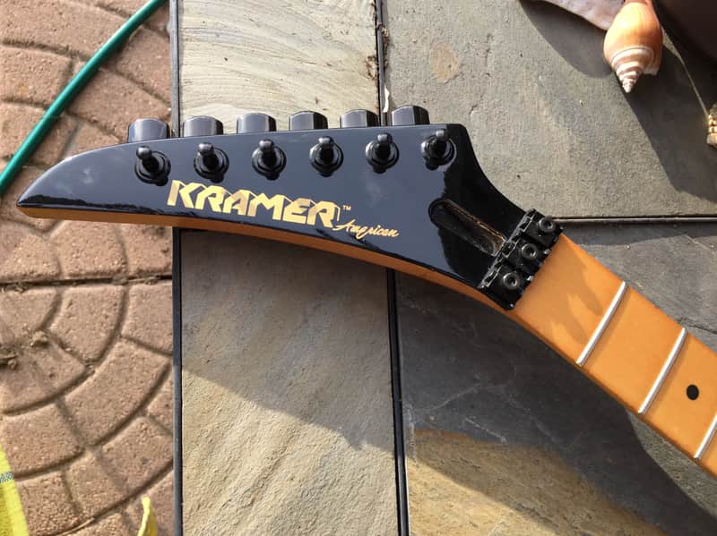 Vintage Kramer American Left Lefty Reverse Righty Floyd Maple Neck image 1