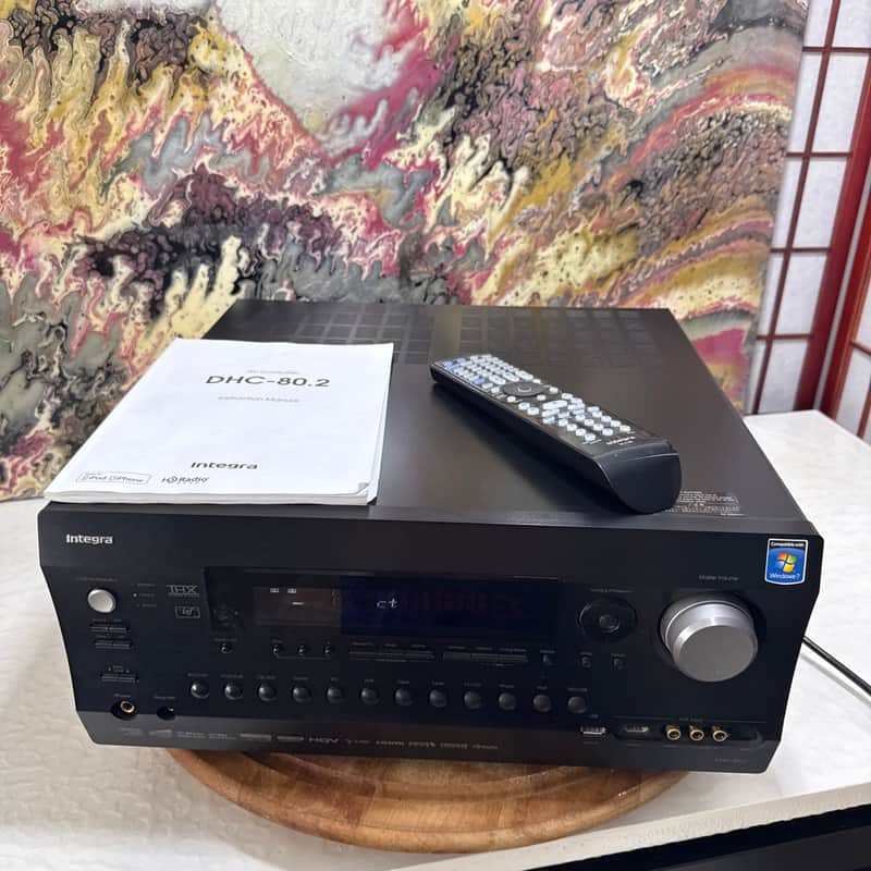 Immagine Integra DHC-80.2 Pre Amplifier 9.2 Channel Black THX Dolby DTS HDMI Preamp XLR - 1