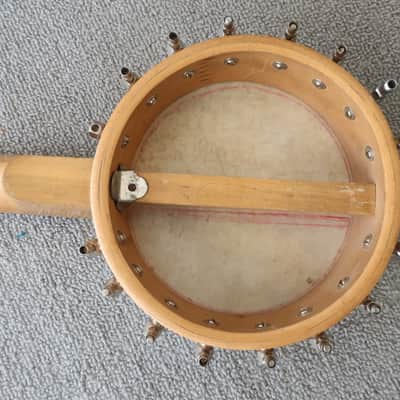 Vintage 1930s Mystery Ukulele Uke Banjolele Banjo Mandolin Slingerland? WM Lange? Vega? Works Clean image 8