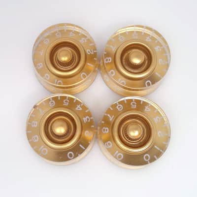 True Custom Shop® GOLD Speed Knob Set for Gibson USA Les Paul Epiphone image 1
