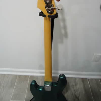 2014 Fender USA Adam Clayton Jazz Bass Sherwood Green - U2 * First Year Made image 11