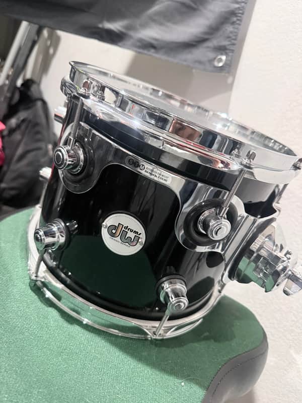 DW Design Series Tom 10x8  - Piano Black image 1