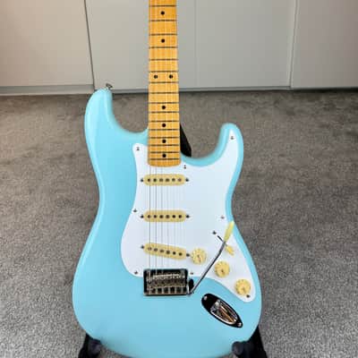 Fender Vintera '50s Stratocaster Modified - Daphne Blue image 1