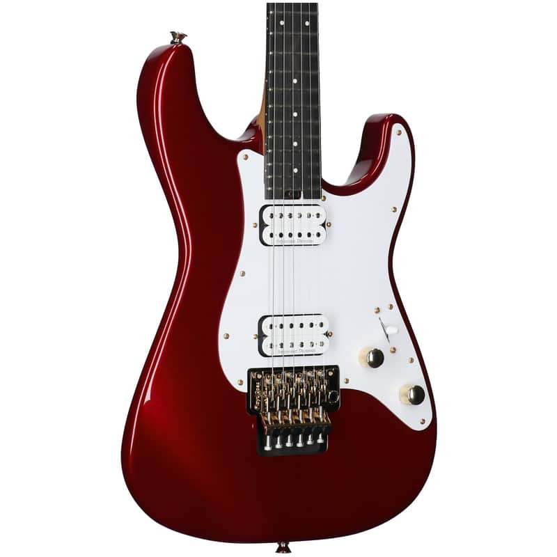Charvel Pro-Mod Plus So-Cal Style 1 HH FR Electric Guitar, Ebony Fingerboard (with Gig Bag), Candy Apple image 1