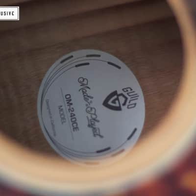 Guild Westerly Collection OM-240CE Natural image 10