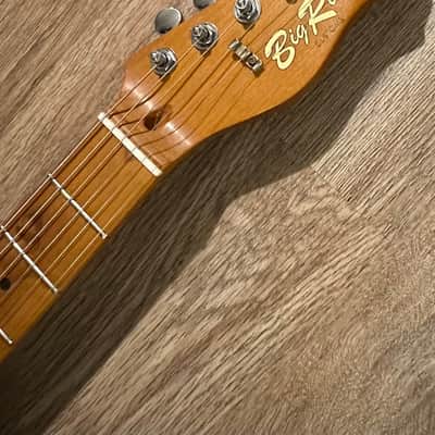 Big River “Moses” T-Style • Aged Butterscotch Nitro • Roasted Maple Neck • A5 Vintage 50’s P/U’s image 8