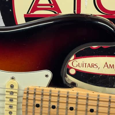 Fender American Professional Stratocaster HSS Shawbucker Guitar 2016 - 3-Color Sunburst / Maple Neck image 2