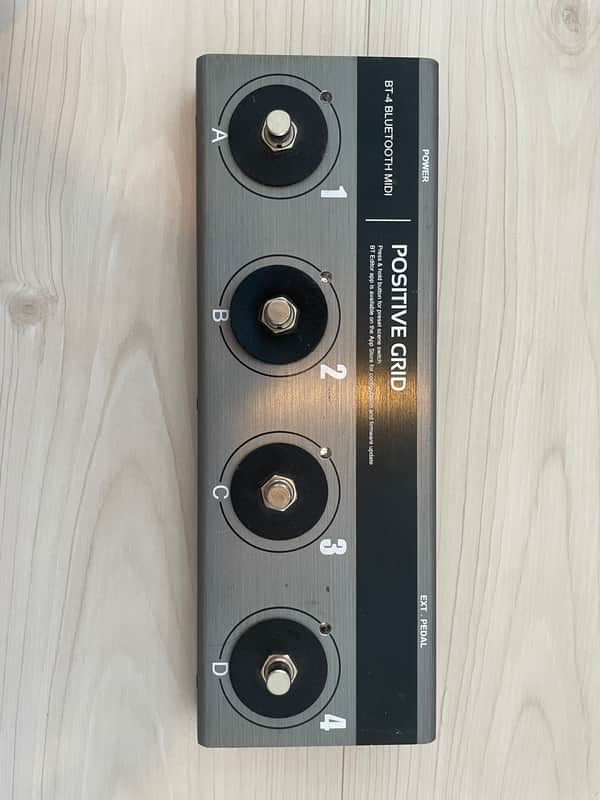 Positive Grid BT4 Bluetooth MIDI Pedalboard Controller image 1