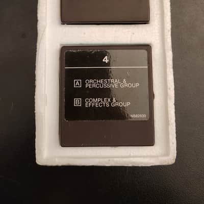 Yamaha DX7 Voice ROM Data Cartridges (#3 and #4) image 2