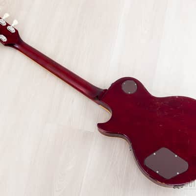1975 Gibson Les Paul Deluxe Vintage Guitar Cherry, Humbucker Conversion w/ 57 Classic PAFs, Bigsby B7 & Case image 13