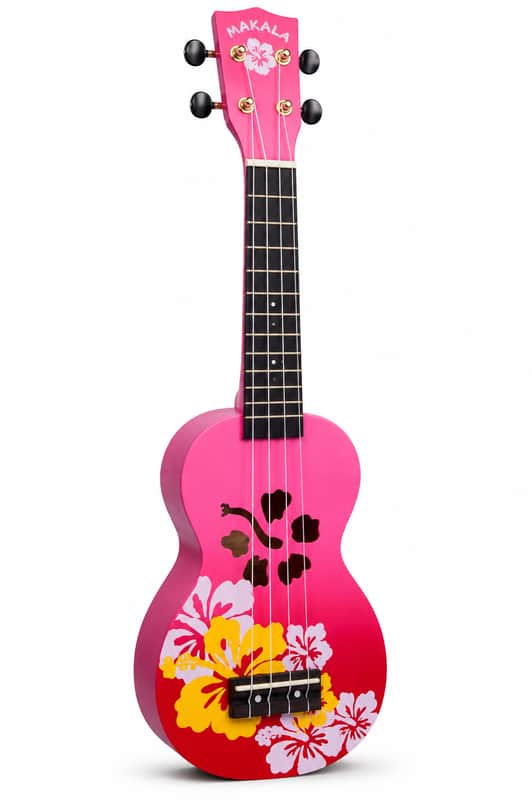 Immagine Mahalo MD1-HBRDB Hibiscus Soprano Ukulele. Red Burst - 1