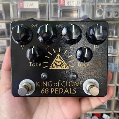 68 Pedals King of Clone Mini Overdrive Boost Distortion Pedal | Reverb