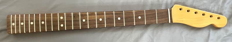 Telecaster Original 60's Style C Shape Neck Rosewood Pearl Inlays Nitro 9.5" Radius image 1
