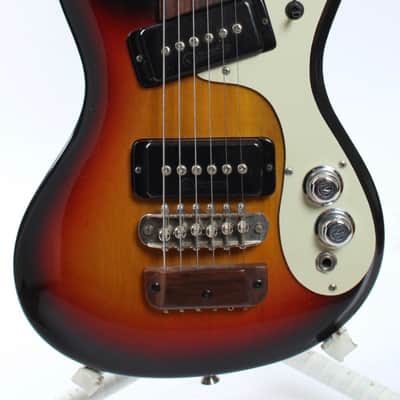 1990s Mosrite Mark 1 Mini sunburst image 2