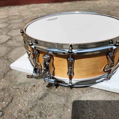 Pearl STA1450MM SensiTone Premium 14x5" Maple Snare Drum 2014 - 2020 - Satin Maple image 4