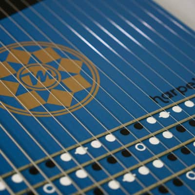 Marcodi Harpejji K24 (Custom) 2023 - Blue and Gold image 1