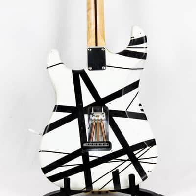 Van Halen 1 EVH Black White Frankenstrat Project Electric Guitar 1of2 - 10020376 image 5