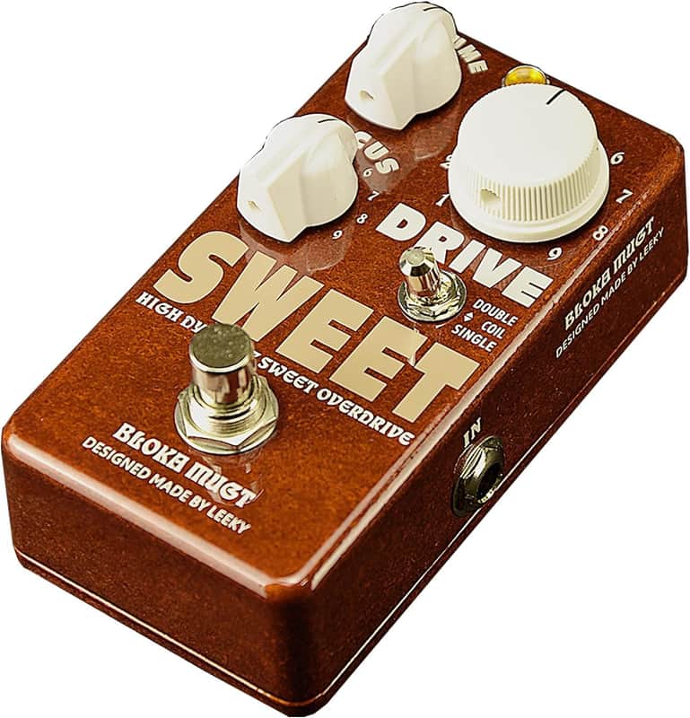 Leeky sweet drive Pedal,2 modes overdrive effect,price include the import duty for US buyer image 1