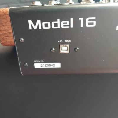 TASCAM Model 16 Multitrack Recorder / Mixer / Audio Interface 2019 - Present - Black with Wood Cheeks image 13
