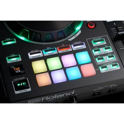 Roland DJ-505 2-Channel, 4-Deck DJ Controller for Serato DJ (B-Stock) image 8