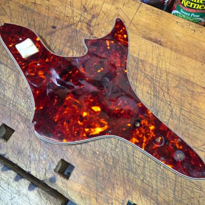 Vintage RARE 1966 Harmony H25 Bass Guitar Pickguard with Selector Switches Luthier Parts image 1